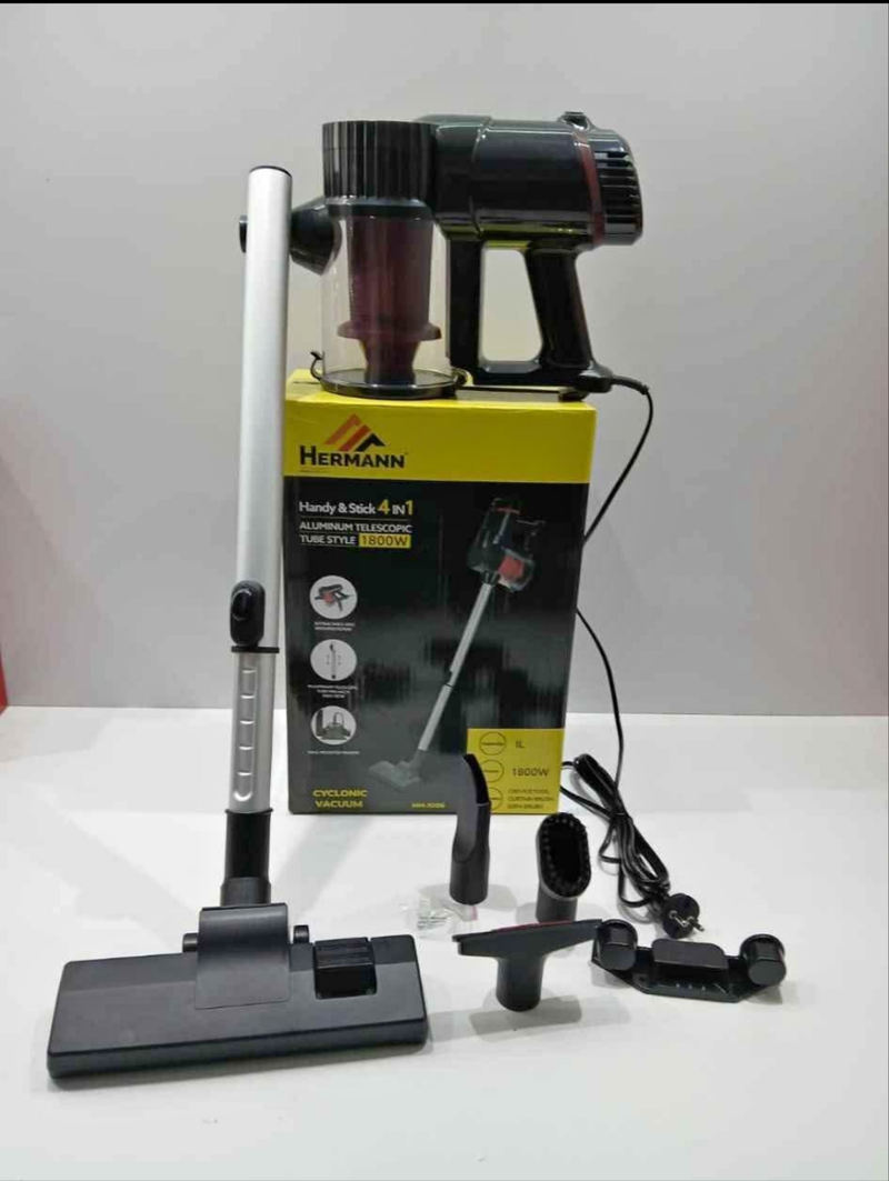 Nouvelle Aspirateur Hermann 1800W 4 in 1